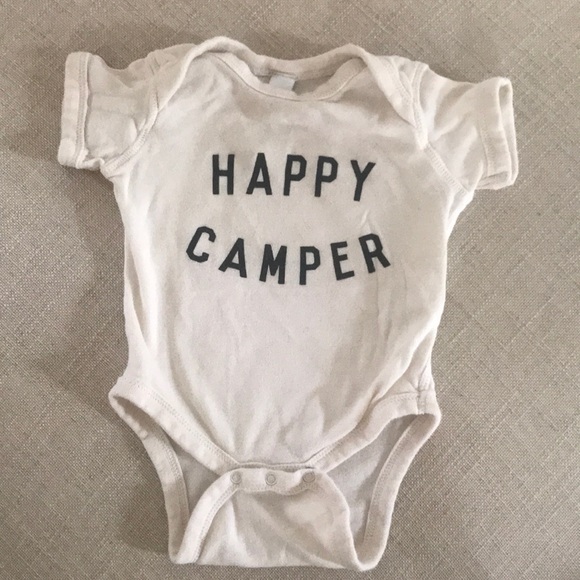 happy camper onesie